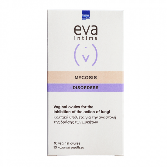 Poza produs Ovule vaginale pentru ameliorarea vaginitei fungice Eva Intima Mycosis, Intermed | 10 bucati