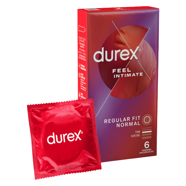 Poza produs Prezervative Durex Feel Intimate, Reckitt Benckiser | 6 buc