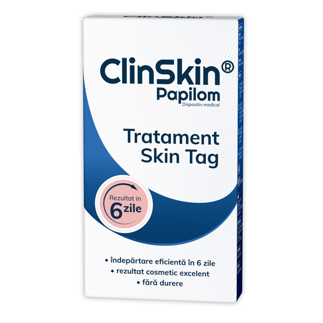 Poza produs ClinSkin Papilom Tratament Skin Tag, Zdrovit, NP Pharma