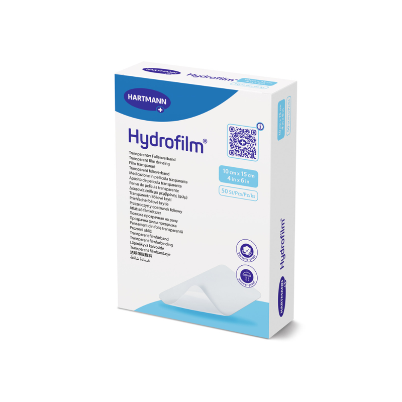 Poza produs Pansament transparent Hydrofilm, 10 x 15 cm, Hartmann | 50 bucati