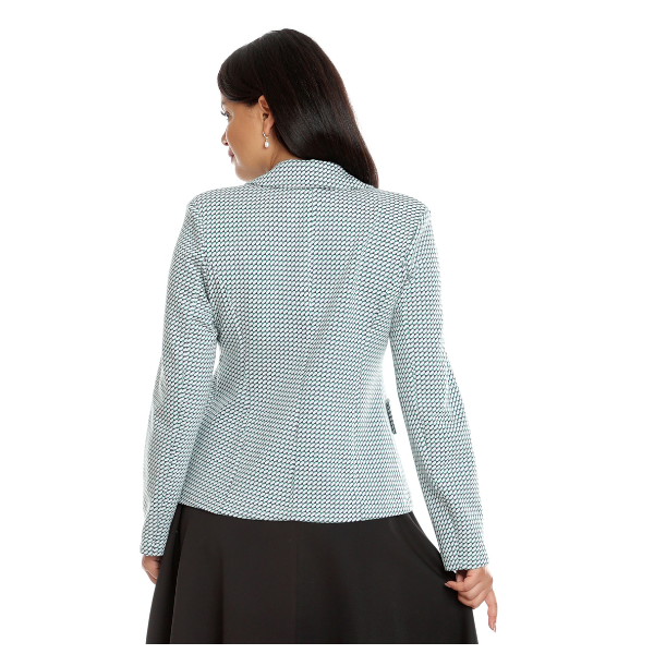Poza produs Sacou dama DT22S42 gri/microimprimeu, Dress to Impress | marimea 36