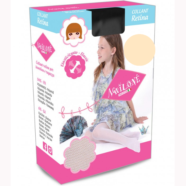 Poza produs Ciorapi copii Retina 40 DEN Crem 4 ani, Calze BC