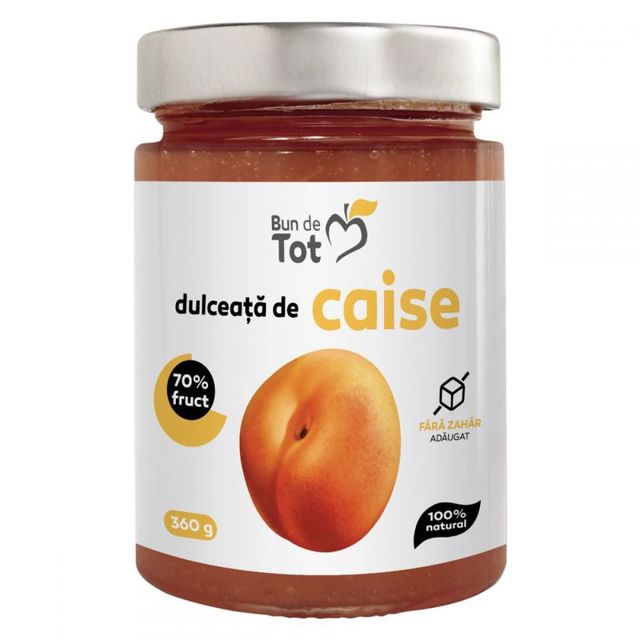 Poza produs Bun de tot dulceata de caise, fara zahar, Dacia Plant | 360g