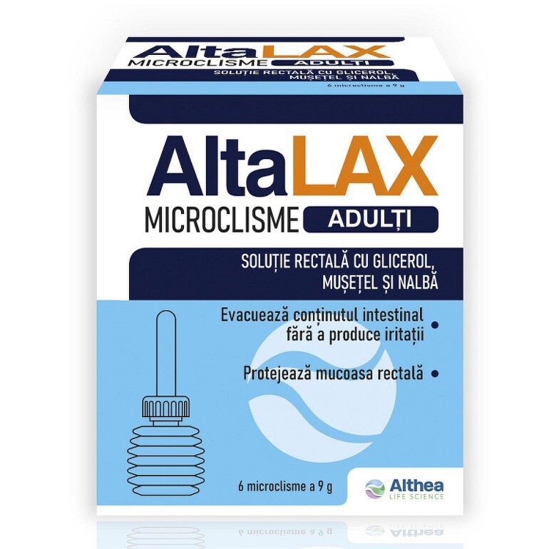 Poza produs Microclisme pentru adulti Altalax, Althea Life Science | 6 buc