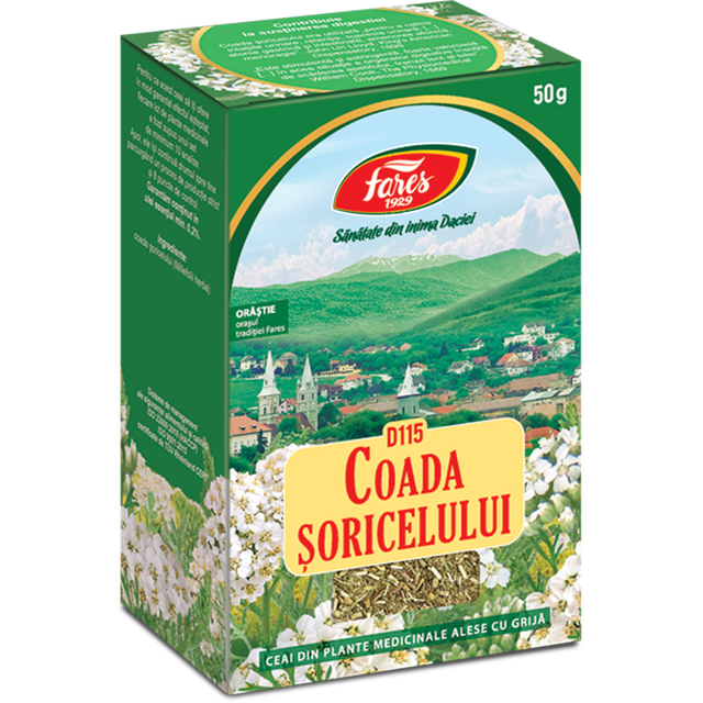 Poza produs Coada soricelului, iarba, D115, ceai la punga, Fares | 50G