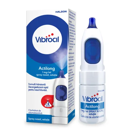Poza produs Vibrocil Actilong 1 mg/ml spray nazal, Haleon | 10 ml