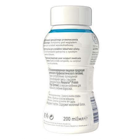 Poza produs Resource Protein cu aroma de capsuni, Nestle | 200 ml