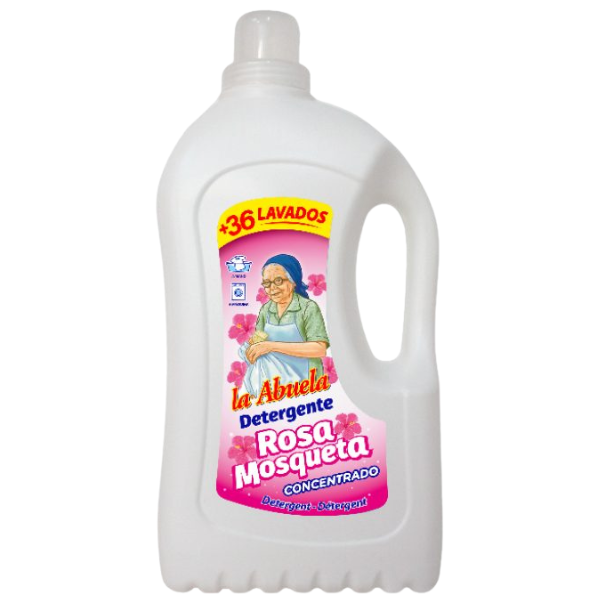 Poza produs Detergent lichid concentrat La Abuela Trandafor salbatic, Arom | 2850 ml