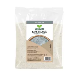 Sare celtica fina, neiodata, Sanovita | 500 g