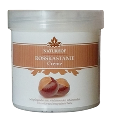 Crema picioare cu extract de castana salbatica Naturhof, Elina Med | 250 ml