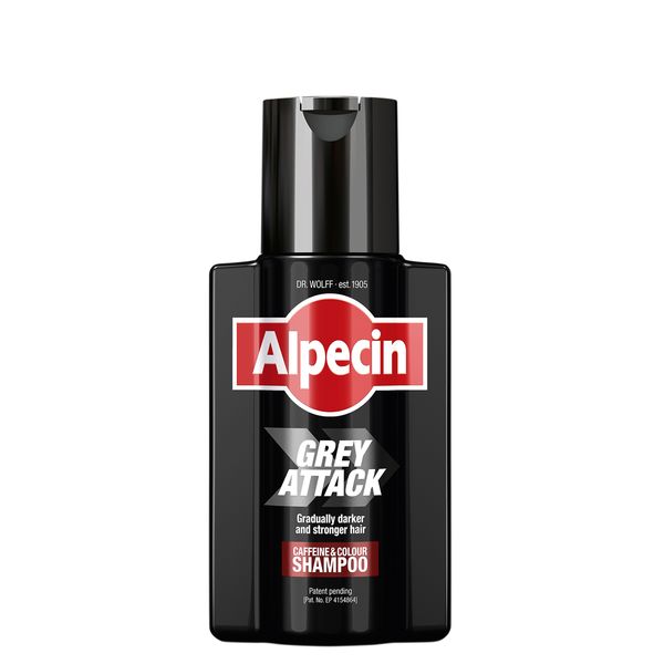 Poza produs Sampon cu cafeina pentru parul grizonat Grey Attack, Alpecin | 200 ml