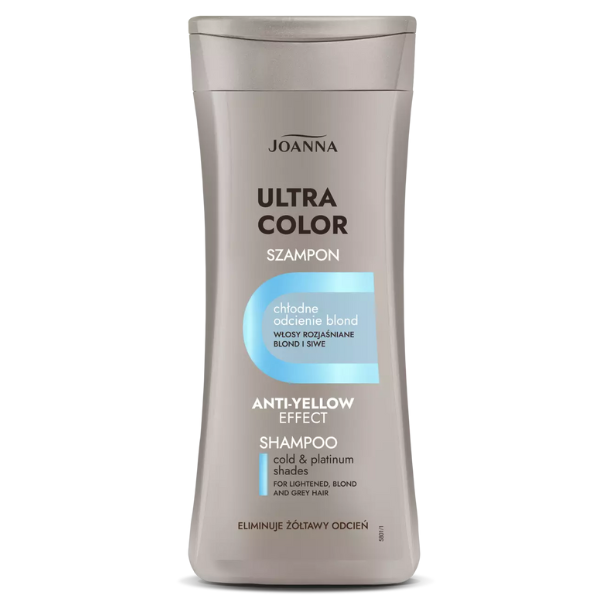 Poza produs Sampon pentru nuante de blond argintiu si platinat Ultra Color, Joanna | 200 ml