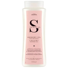 Gel crema de dus cu Proteine de matase si vitamine Sensual, Joanna | 500 ml