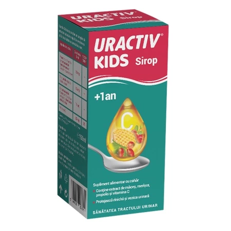 Poza produs URACTIV KIDS +1AN SIROP 150ML