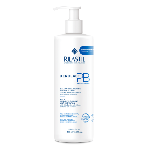 Poza produs Rilastil Xerolact Balsam Pre/Post Biotic Anti-iritatii, Istituto Ganassini | 400 ml