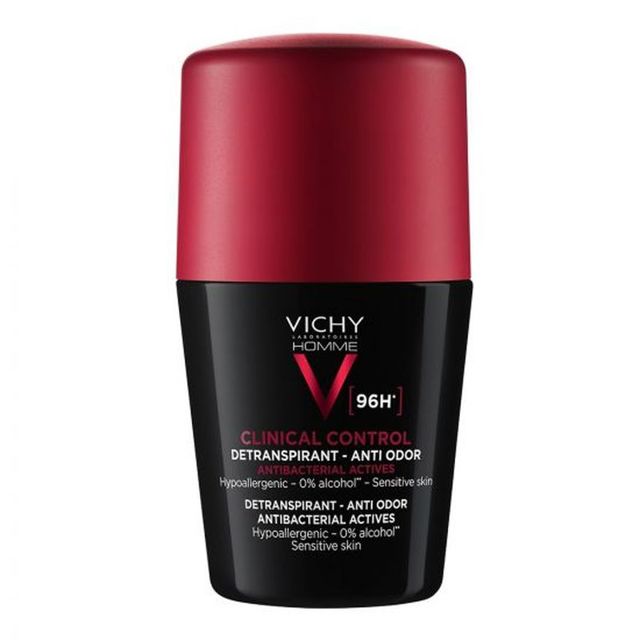 Poza produs Vichy Homme deodorant roll-on antitranspirant 96h Clinical Control | 50 ml