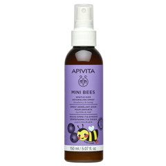 Spray pentru descurcarea parului fara clatire Mini Bees Gentle Kids, Apivita | 150 ml