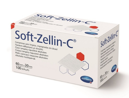 Poza produs TAMPOANE CU ALCOOL SOFT ZELLIN C 288887