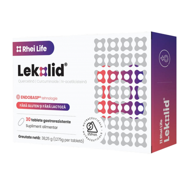Poza produs Lekolid simptome endometrioza, Rhei Life | 30 comprimate