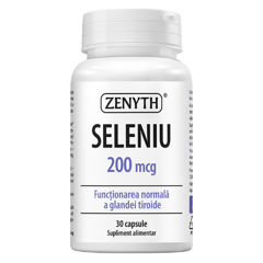 Seleniu 200 mcg, Zenyth | 30 capsule