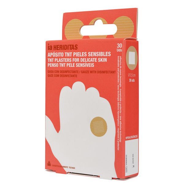 Poza produs Plasturi rotunzi material netesut, Interapothek | 30 buc