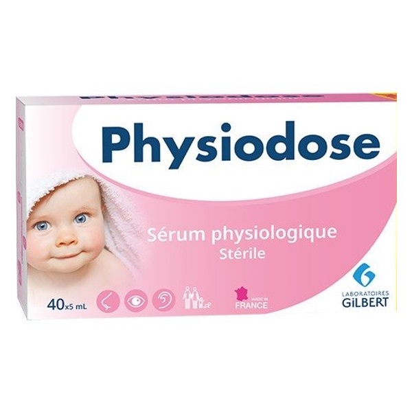 Poza produs Ser fiziologic Physiodose x 5 ml, Laboratoires Gilbert | 40 monodoze