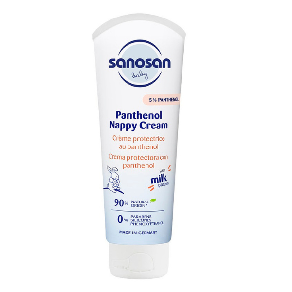 Poza produs Crema cu Panthenol impotriva iritatiei de scutec, Sanosan Baby | 100 ml