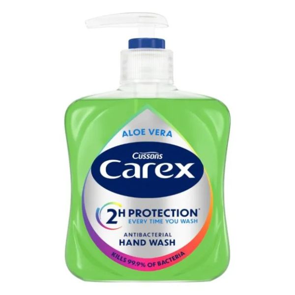 Poza produs Sapun lichid antibacterian CAREX Aloe Vera, Luksja | 250 ml