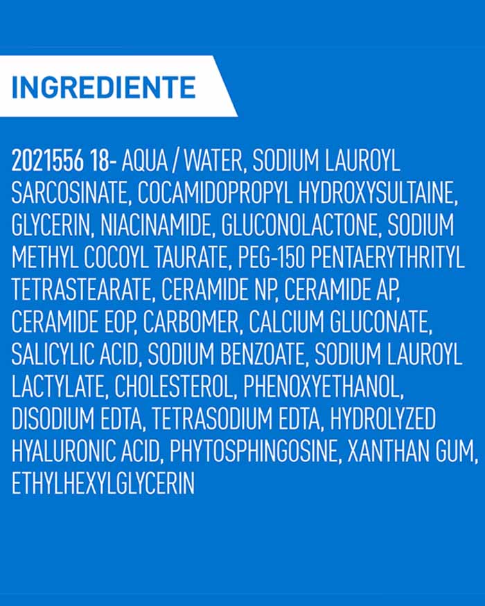 Poza produs Cerave gel de curatare anti-rugozitati pentru pielea uscata sau aspra | 473 ml
