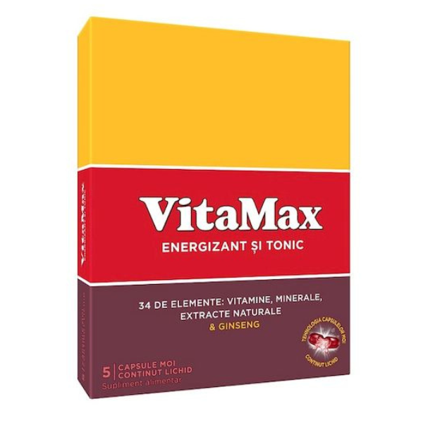 Poza produs Vitamax | 5 capsule moi
