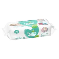 Servetele umede Sensitive, Pampers | 80 buc