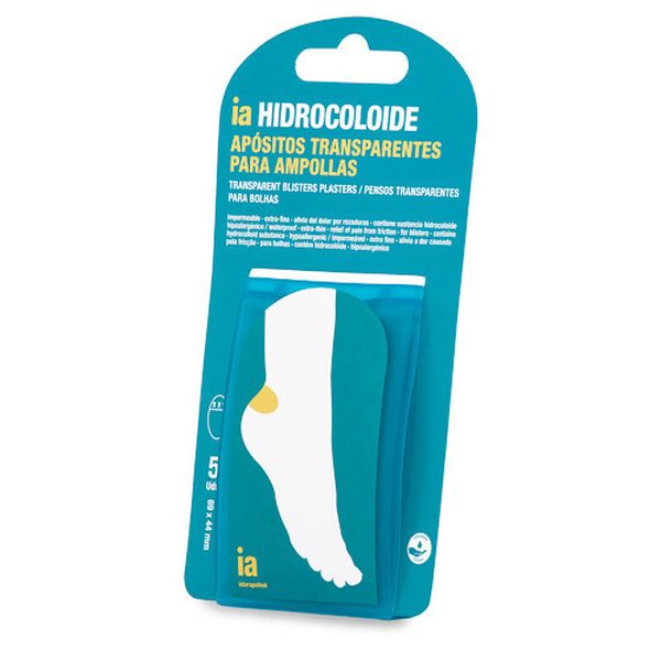 Poza produs Plasturi transparenti cu hidrocoloid pentru basici, Interapothek | 5 buc