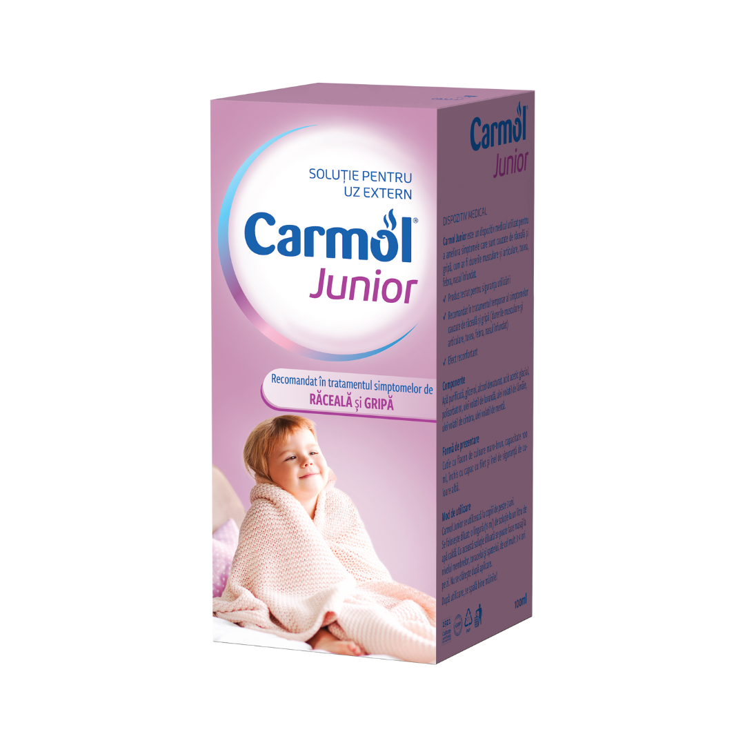 Poza produs Carmol junior solutie uz extern, Biofarm | 100 ml