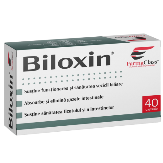Poza produs Biloxin, Farmaclass | 40 comprimate