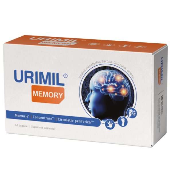 Poza produs Urimil Memory, Naturpharma | 60 capsule