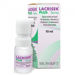 Spray ocular Lacrisek Plus, Biosooft | 10 ml