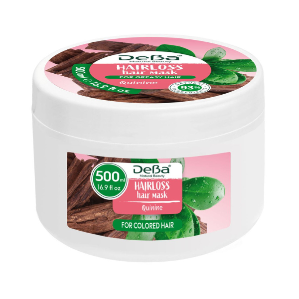 Poza produs Masca de par pentru cresterea parului DEBA Natural Beauty, Rubella | 500 ml