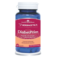 DiabetPrim, Herbagetica | 60 capsule
