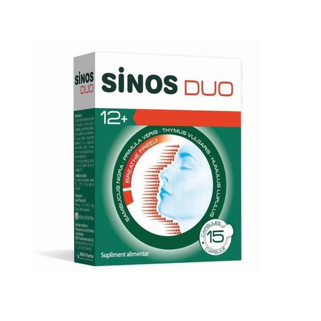 Poza produs Sinos Duo 12+, Mba Pharma | 15 capsule