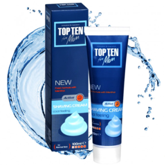 Crema de ras TOP TEN Active, Rubella | 100 ml