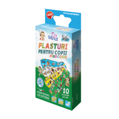 Plasturi pentru copii Pinochio 2 X 7CM, 10 BUC, Minut