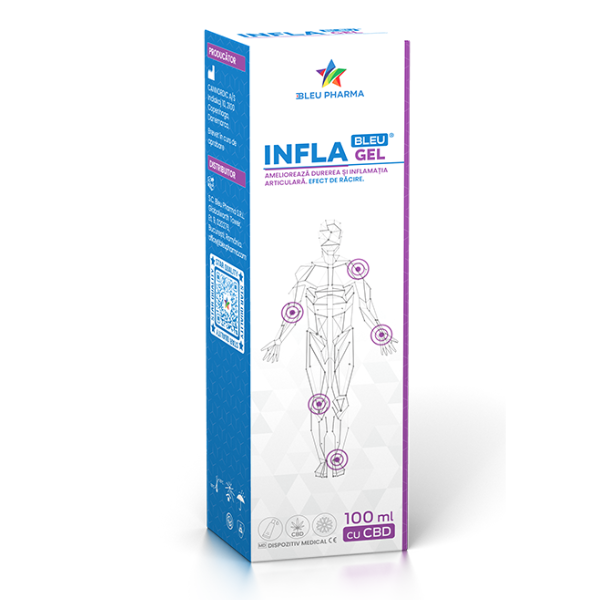 Poza produs Infla Bleu gel, Bleu Pharma | 100 ml