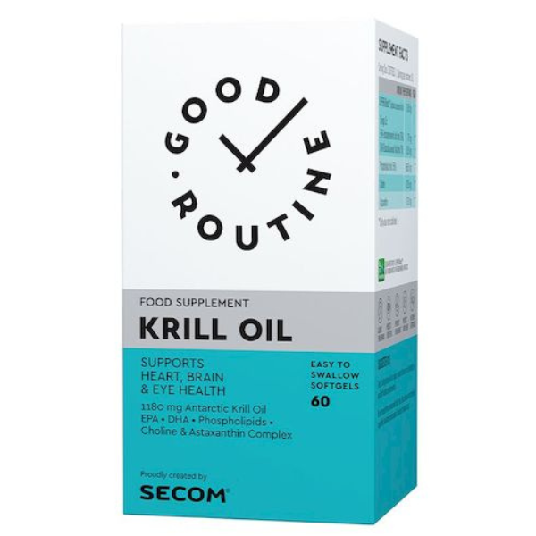 Poza produs Good Routine Krill Oil, Secom | 60 capsule