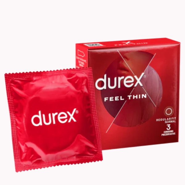 Poza produs Prezervative Durex Feel Thin, Reckitt Benckiser | 3 buc
