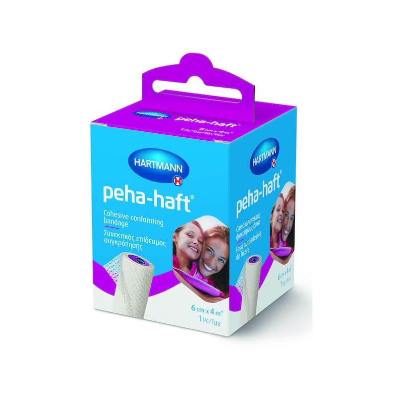 Poza produs Peha-haft Fasa elastica autoadeziva | 6cm x 4m
