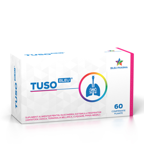Poza produs Tuso Bleu, Bleu Pharma | 60 comprimate