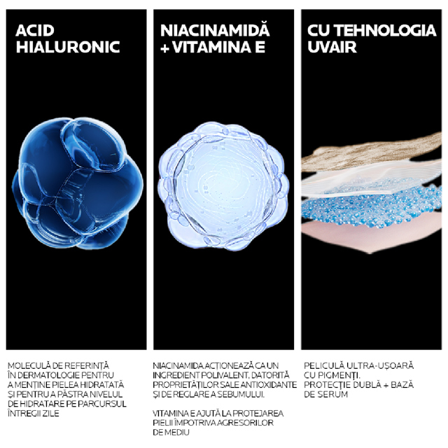 Poza produs Anthelios Uvair ser de fata SPF 50+ nuanta Light Natural, La Roche-Posay | 50 ml