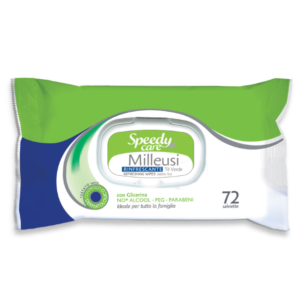 Poza produs Servetele umede refreshing Speedy Care, O-Pac | 72 buc