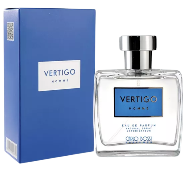 Poza produs Apa de parfum pentru barbati Vertigo Blue, Carlo Bossi | 100 m