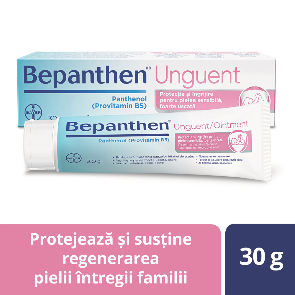 Poza produs Bepanthen unguent pentru iritatiile de scutec, Bayer | 30 g